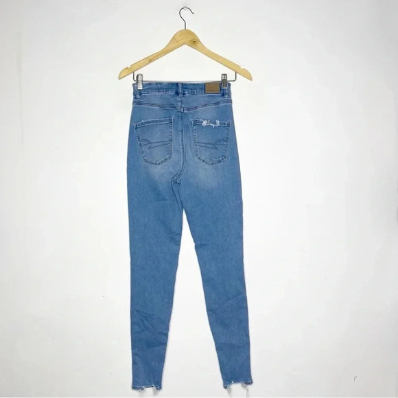 American Eagle Outfitters Light Blue Jeggings - Picture 7 of 7